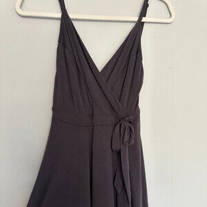 Kimchi Blue Veruca Skorted Wrap Romper Dress